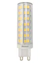 Bulbrite Pack Of (2) 6.5 Watt Dimmable Clear Mini T6 Bi-pin (g9) Led Bulb