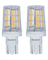 Bulbrite Pack Of 2-led Mini T3 Wedge Base Light Bulb 20 Watt