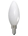 Bulbrite Pack Of 4-4.5 Watt Dimmable Milky Filament B11 Candelabra (e12) Led Bulb