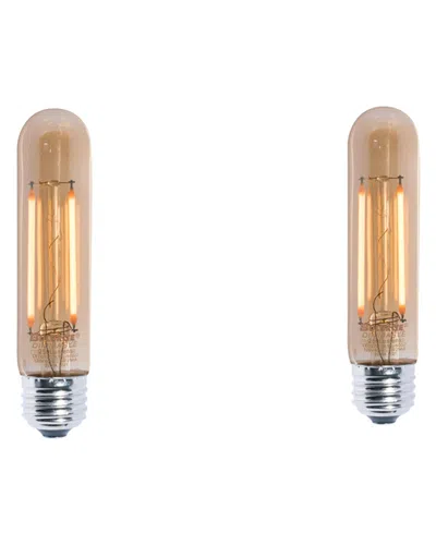 Bulbrite Set Of 2 Led 2.5w Dimmable Light Bulbs In Brown