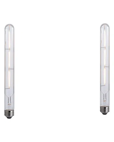 Bulbrite Set Of 2 Led 4w Dimmable Light Bulbs In Transparent