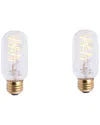 Bulbrite Set Of 2 Led 4w Dimmable Light Bulbs