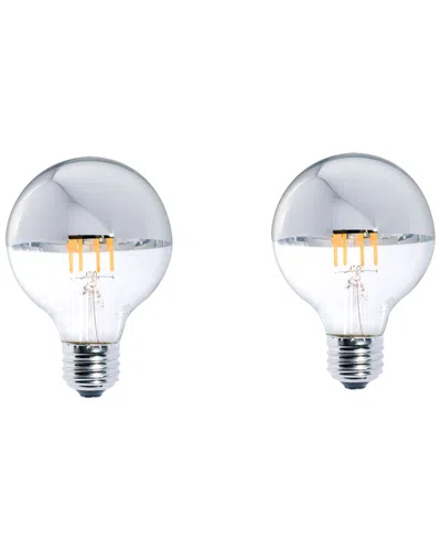 Bulbrite Set Of 2 Led 5w Dimmable Light Bulbs