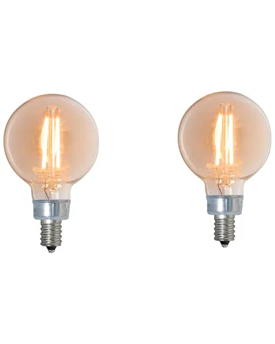 Bulbrite Set Of 3 Led 2.5w Dimmable Light Bulbs In Multi