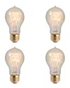 Bulbrite Set Of 4 Incandescent Nostalgic Bulbs