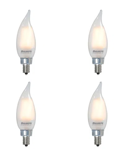 Bulbrite Set Of 4 Led 4.5w Dimmable Light Bulbs