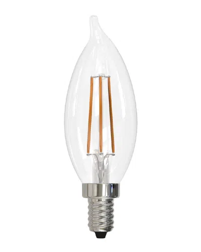 Bulbrite Set Of 4 Led 5w Dimming Light Bulbs In Silver