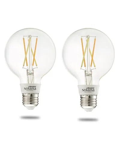 Bulbrite Solana 2-pack Wifi Connected Edison Filament Led Smart Light Bulb