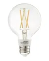 Bulbrite Solana G25 Wifi Connected Edison Filament Led Smart Light Bulb