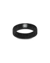 Bulgari 18k 0.04 Ct. Tw. Diamond Ring In Black