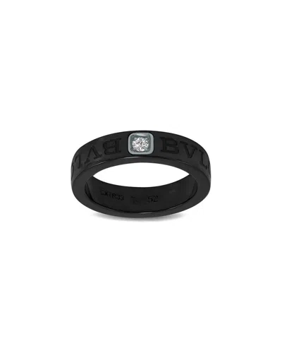 Bulgari 18k 0.04 Ct. Tw. Diamond Ring In Multi