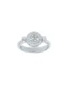 Bulgari 18k 0.10 Ct. Tw. Diamond Ring In Silver