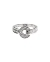 Bulgari 18k 0.28 Ct. Tw. Diamond Cocktail Ring (authentic )
