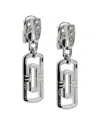 Bulgari Bvlgari Parentesi Diamond 18k White Gold Drop Earr