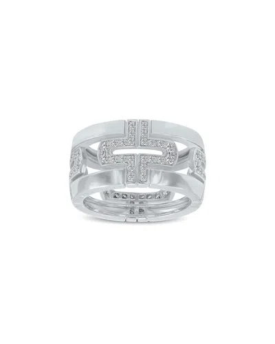 Bulgari 18k 0.70 Ct. Tw. Diamond Ring In Metallic