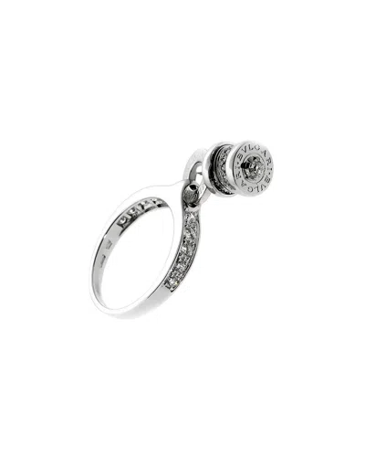 Bulgari 18k 0.80 Ct. Tw. Diamond B.zero1 Ring (authentic Pre-loved) In Metallic