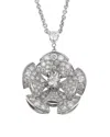 Bulgari 18k 2.42 Ct. Tw. Diamond Divas Dream Necklace (authentic )