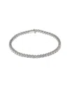 Bulgari 18k 6.00 Ct. Tw. Diamond Griffe Tennis Bracelet (authentic )