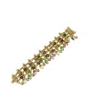 Bulgari 18k 63.00 Ct. Tw. Diamond & Gemstone Bracelet (authentic )