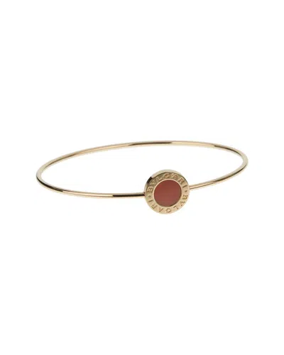 Pre-owned Bulgari Bvlgari 18k Bangle Bracelet (authentic Pre-loved) In Gold