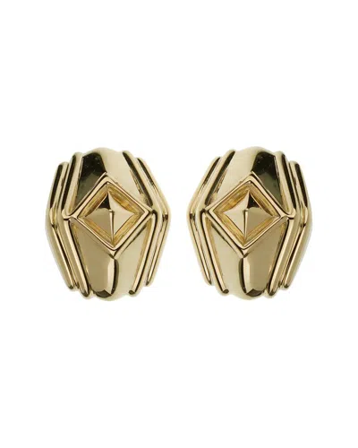 Bulgari 18k Earrings (authentic ) In Gold