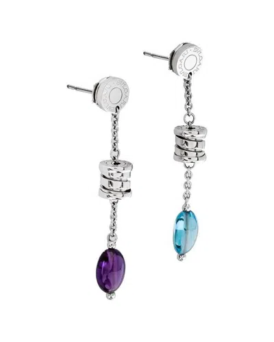 Bulgari 18k Gemstone B.zero1 Earrings (authentic Pre-loved) In Metallic