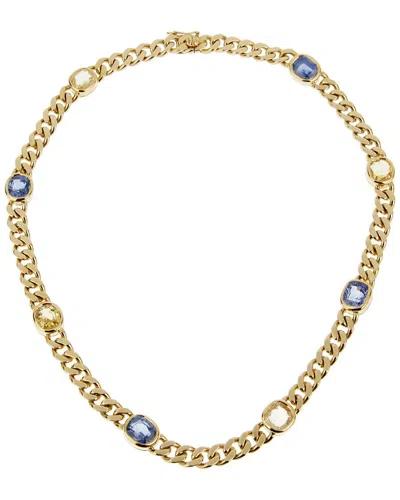 Bulgari 18k Gemstone Choker Necklace (authentic Pre-loved) In Multi
