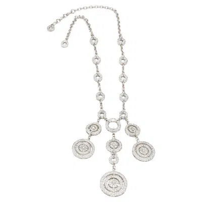 Pre-owned Bulgari 18k Gold 7 Carat Diamond Necklace In Multi