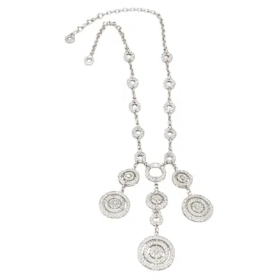 Pre-owned Bulgari 18k Gold 7 Carat Diamond Necklace In Multiple