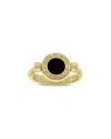 Bulgari 18k Onyx Ring