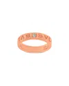Bulgari 18k Rose Gold 0.01 Ct. Tw. Diamond Ring