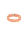 Bulgari 18k Rose Gold 0.01 Ct. Tw. Diamond Ring