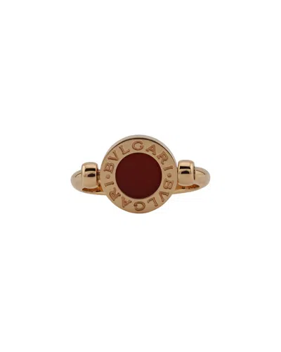 Bulgari 18k Rose Gold 1.00 Ct. Tw. Red Tourmaline Ring In Multi