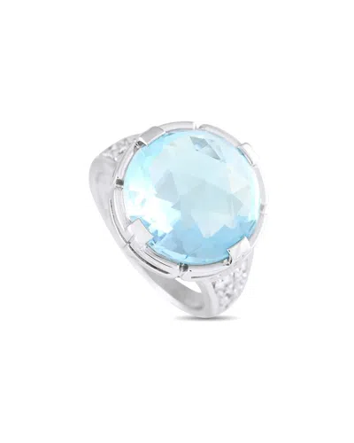 Bulgari 18k Topaz Parentesi Ring (authentic ) In Neutral