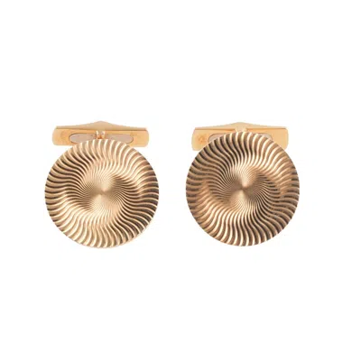 Pre-owned Bulgari 1960s Gold Cufflinks In Multi