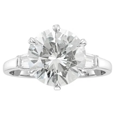 Pre-owned Bulgari A Single Stone Diamond  Ring In Multiple
