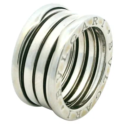 Pre-owned Bulgari B Zero 1 18k White Gold 4 Band Ring