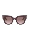 Bulgari Bv40013i Sunglasses In Burgundy