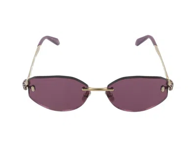 Bulgari Bv40059u Cat-eye Sunglasses In Purple