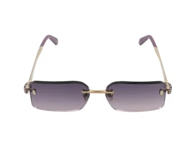 Bulgari Bv40108u Rimless Sunglasses In Red