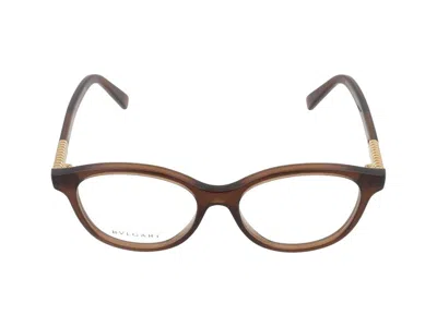 Bulgari Bv50083i Eyeglasses In Brown