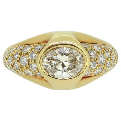 Pre-owned Bulgari Bvlgari 1.01 Carat Diamond Ring In Multi