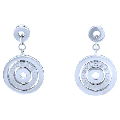 Pre-owned Bulgari Bvlgari 18ct White Gold Astrale Earrings 21.43g