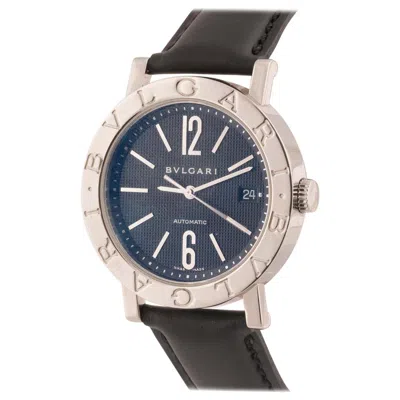 Pre-owned Bulgari Bvlgari 38mm Stainless Steel Automatic Wristwatch, Swiss Made, Unisex In Multi