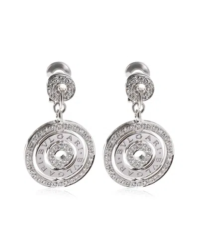 Bulgari Bvlgari Astrale 18k 2.60 Ct. Tw. Diamond Earrings (authentic Pre-loved) In Metallic