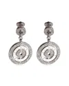 Bulgari Bvlgari Astrale 18k 2.60 Ct. Tw. Diamond Earrings (authentic Pre-loved) In Metallic