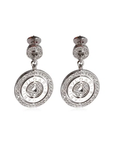 Bulgari Bvlgari Astrale 18k 2.60 Ct. Tw. Diamond Earrings (authentic Pre-loved) In Metallic