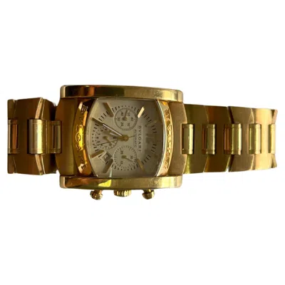Pre-owned Bulgari Bvlgari  Assioma 18 Karat Yellow Gold Large Dial Watch