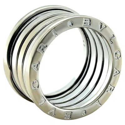 Pre-owned Bulgari Bvlgari B.zero1 18ct White Gold 4-band Ring 12.78g