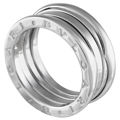 Pre-owned Bulgari Bvlgari B.zero1 18k White Gold Ring
